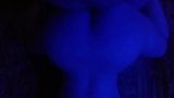 I get banged (f)ro(m) behind in blue snapshot 2