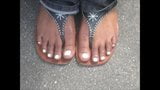 Hood Chick White Toenails snapshot 2