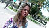 Rubia adolescente con botas follando duro al aire libre en todas partes snapshot 1