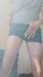 Showing off my boxerbriefs bulge and smooth body snapshot 1