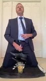 suited fag eats his cum shake snapshot 1