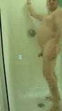 Handsome Step Dad showering snapshot 7