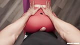 Aula de yoga significa tetas e realidade anal snapshot 2