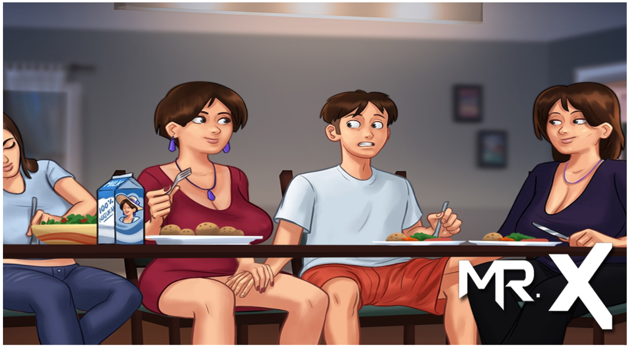 Summertimesaga – Hai Người Trưởng Thành Chơi Với Tay Cầm Dưới Tab