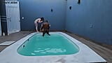 HE INVITED ME TO TAKE A POOL BATH BUT WANTED TO AND MAKE A VIDEO snapshot 11