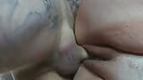 Plusieurs grosses éjaculations dans la chatte poilue décrépite de la belle-mère snapshot 6