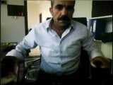 Arab Iraqi daddy gets excited in his office !! snapshot 1