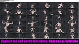 Sexy baile desnudo en medias negras (3D HENTAI) snapshot 10