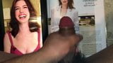 Трибьют спермы для знаменитости Anne Hathaway snapshot 8