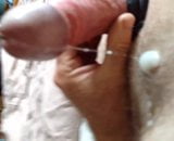 Squirting with vibrator up my pussy slo mo snapshot 6