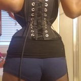 another ,tough waist training , with the help of a very tigh snapshot 3