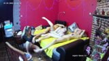 Russian Teenagers – Amateur Group Does Hot Threesome Cam Show snapshot 14