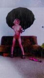 stripper the first erotic sensual dance of an 18-year-old blonde snapshot 8