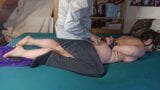 Girl screaming from sole and side tickling snapshot 12