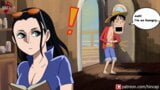 Nico Robin nutre Rufy snapshot 1