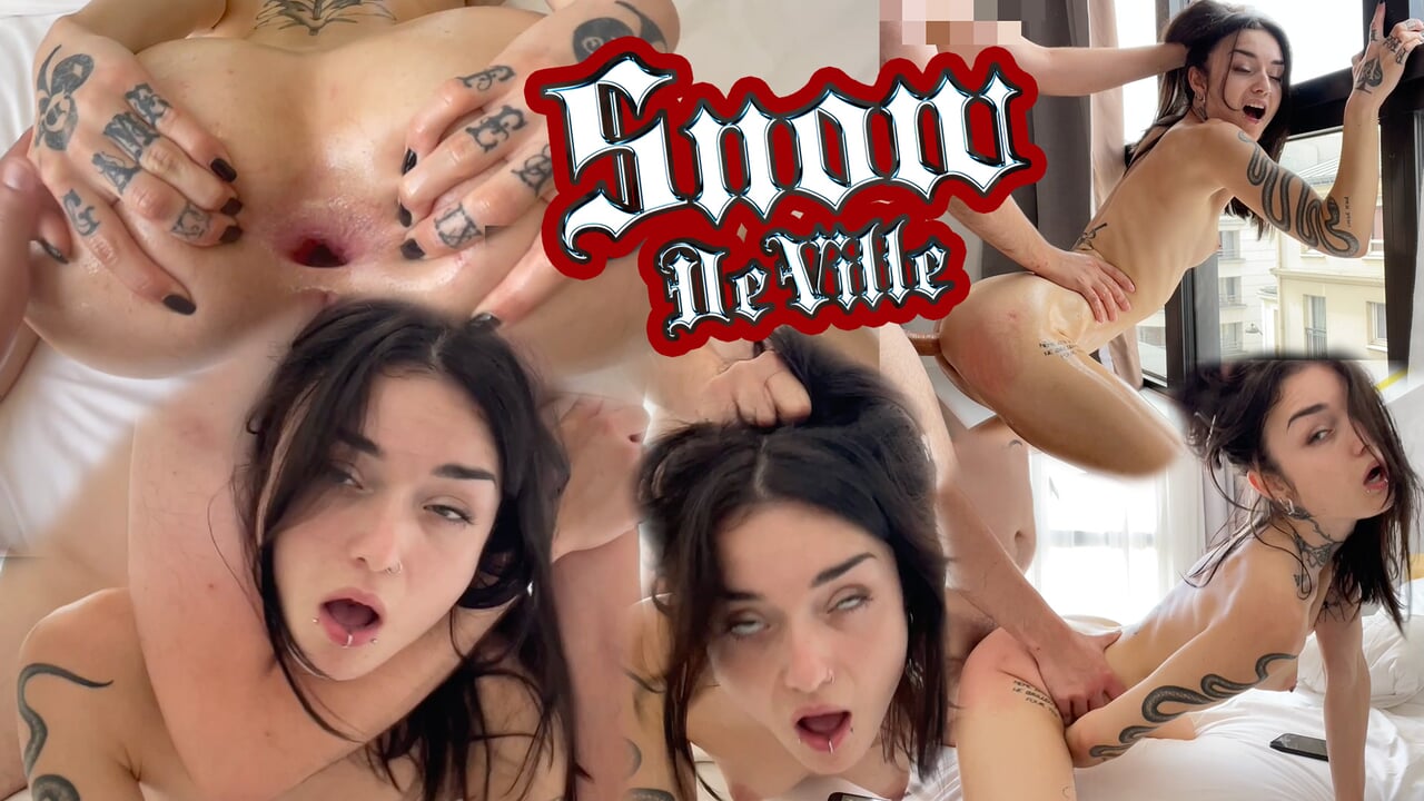 Free watch & Download Petite goth lets daddy use her ass as he pleases