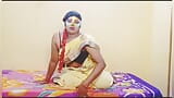 Sexy aunty saree removing show boobs pussy snapshot 2