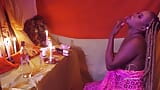 Ladygold_Africa: sexy black slut  goddess masturbate on her temple and squirt all over  when ever she is happy snapshot 9