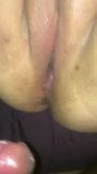 Latina bbw krijgt onbesneden zwarte pik in haar strakke geschoren poesje snapshot 3