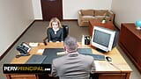 Perv Principal - Petite Stepmom Vivianne DeSilva Satisfies The Kinky Principal To Avoid Expulsion snapshot 2