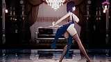 Sexy Dance In Hot Dress (3D HENTAI) snapshot 7