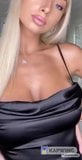 Glossy black satin wank doll snapshot 2