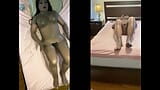 Hombre blanco se transforma en nena negra desnuda Danae snapshot 3