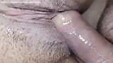 Niesamowite zbliżenie cipki jebanie z soczystym creampie i po spust play - best pussy fuck close-up snapshot 12