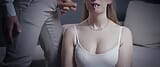 Convinced by the boss, groped and cummed in the mouth - clothedpleasures snapshot 19