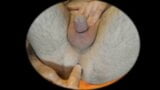 Handsfree anal orgasm masturbation with favorite sex toy snapshot 16