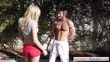 Beauty blonde Natalia Starr fuck snapshot 1