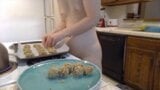 Phat Ass Baker Makes Vegan Thumbprint Cookies! Naked in the Kitchen Episode 31 snapshot 21