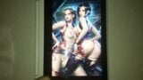 RESIDENT EVIL Ada Wong & Claire Redfield - Cum Tribute snapshot 1