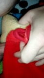 Rubbing cock on the plaid and cumming snapshot 8