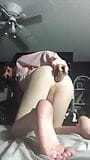 cutie rides dildo for the camera snapshot 2