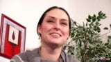 Real German College Girl’s First Strip and Masturbation snapshot 2