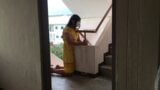 Solo  masturbate in Dress set yellow snapshot 8