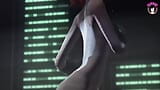 Rin-chan using projection mapping (3D HENTAI) snapshot 6