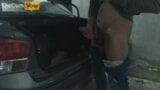 Os vizinhos quase me pegaram 2 vezes enquanto se masturbavam na garagem snapshot 14