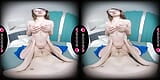 Brunette tattooed naked girl Pretty Mary loves sex in VR. snapshot 9