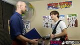 Twink student Colby Klein seduces teacher Scott Campbell snapshot 1