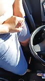 Real public red nails hand job in the car with cum snapshot 14