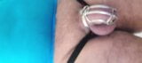 Sissy enjoying her chastity snapshot 2