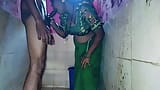 Indian Bhabhi Romantic Bathroom Sex Desi Devar Bhabhi Bathroom Real Sex snapshot 11