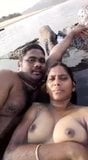 Wow...!! Pussy fingering, licking at River side snapshot 1