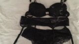 black bra and panties , tribute to Maisie snapshot 3