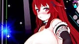 Ragazza demone sexy con tette giganti che balla (HENTAI 3D) snapshot 2