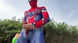 Asian Spiderman in Songkran Festival 2024 snapshot 5