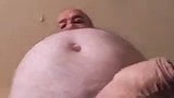 Daddy shows off his meat.  He wants you lick the head! snapshot 6