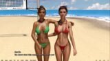 Where the heart is: lesbian kiss on the beach - ep99 snapshot 9